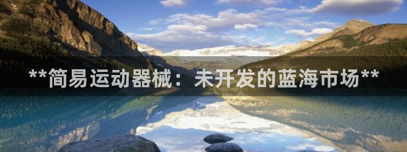 尊龙注册码：**简易运动器械：未开发的蓝海市场**