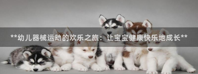 尊龙目前照片：**幼儿器械运动的欢乐之旅：让宝宝健康