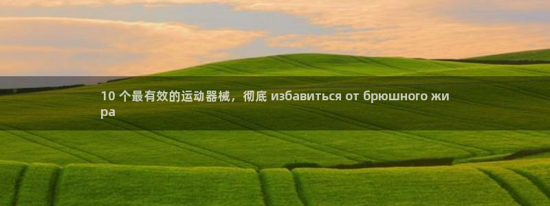 尊龙凯时老板是谁：10 个最有效的运动器械，彻底 и