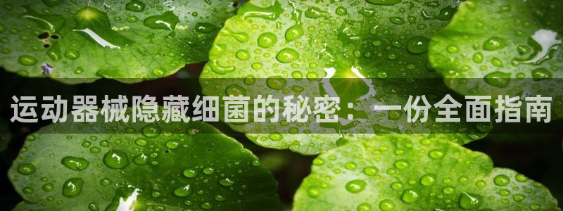 尊龙凯时品牌介绍：运动器械隐藏细菌的秘密：一份全面指