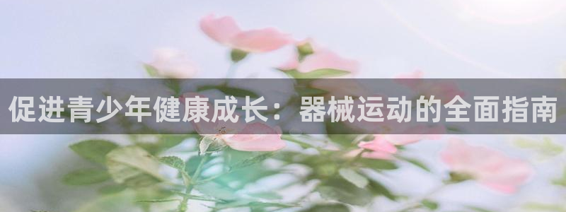 凯时平台怎么样：促进青少年健康成长：器械运动的全面指南