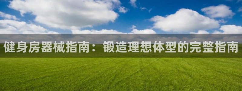 尊龙网平台：健身房器械指南：锻造理想体型的完整指南