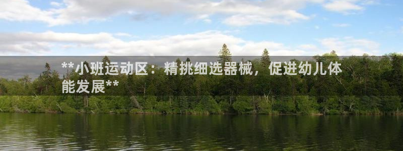 尊龙凯时注册地址：**小班运动区：精挑细选器械，促进